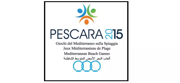 A Pescara i Giochi del Mediterraneo su spiaggia 2015.