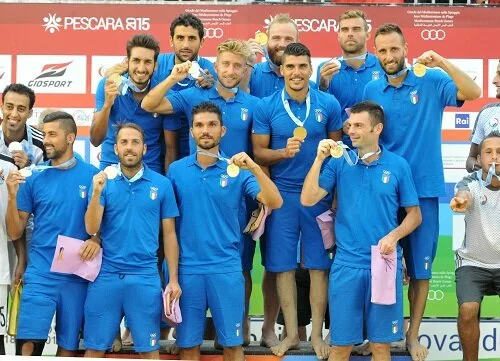 Giochi del Mediterraneo: Oro all’Italia del Beach Soccer. 5-1 all’Egitto in finale.