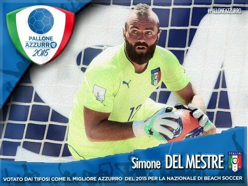 A Del Mestre il pallone azzurro 2015. Gabriele Gori al terzo posto.